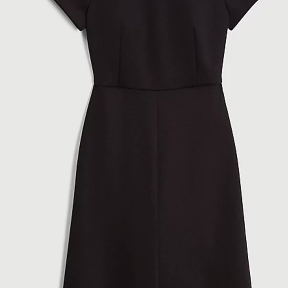 Ann Taylor Midi Flare Dress in Double Knit - Picture 4 of 6